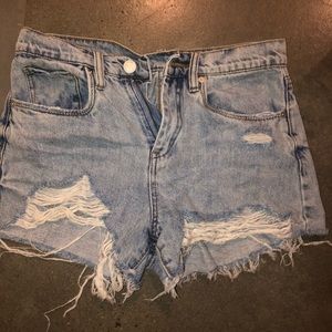 Jean shorts